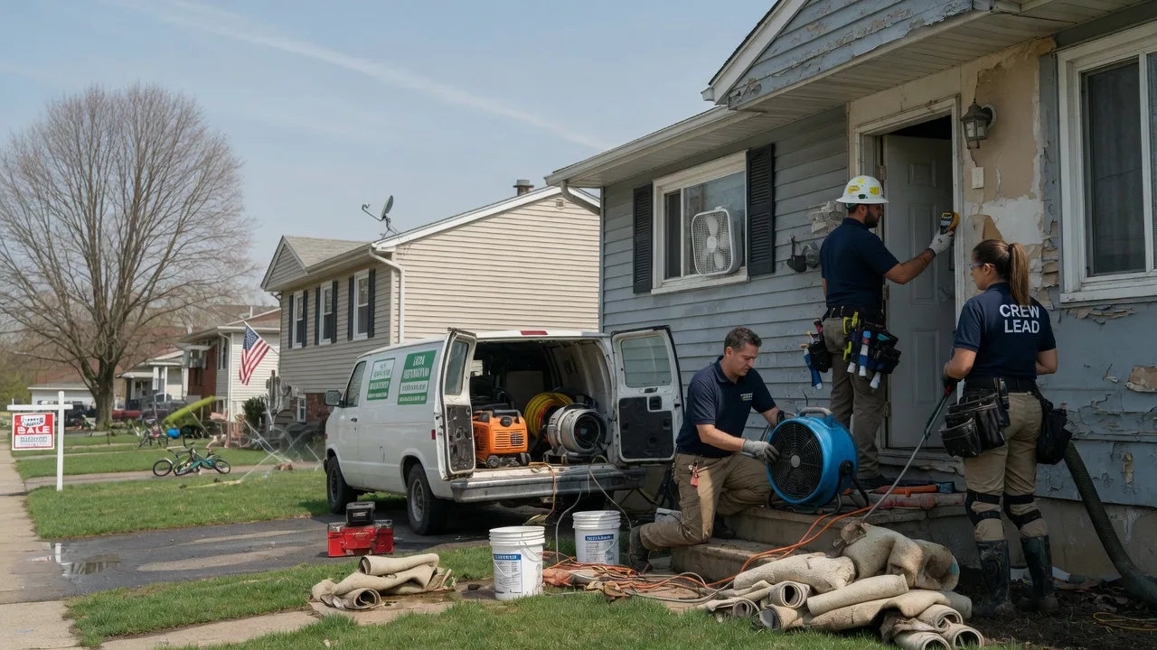 Flood Cleanup in Louisburg, KS near me
