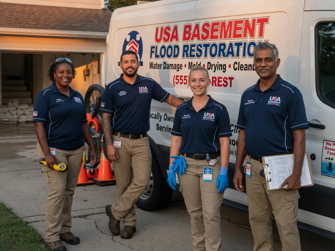 Basement Flood Cleanup company in Louisburg, KS